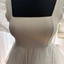 Pin up girl - short, airy, flared dress with puff sleeves Image 6