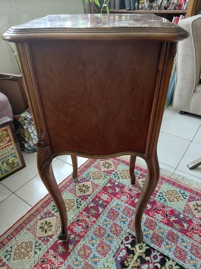 Antique French nightstand Louis XV style