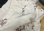 Lovely Double Quilt Bedspread + Matching Pillow Sham + Matching Cushion