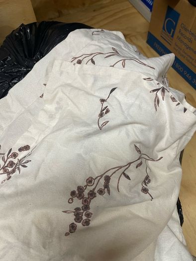 Lovely Double Quilt Bedspread + Matching Pillow Sham + Matching Cushion