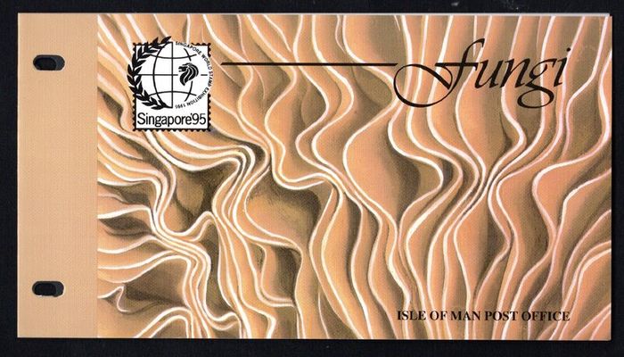 1995 Isle of Man Fungi Commemorative Stamp Miniature Sheet Presentation Pack