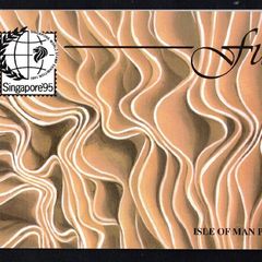 1995 Isle of Man Fungi Commemorative Stamp Miniature Sheet Presentation Pack
