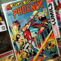 Phoenix ! First Issue ! ORIGIN and FIRST APPEARANCE ! Bronze Age Comic from 1975 ! by Atlas Seaboard !