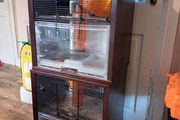 Two gerbil tanks