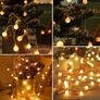 Globe String Lights Waterproof, 15M/49ft 120 LED Fairy Lights Plug in, 8 Modes Christmas Lights Outdoor/Indoor, Garden Lights for Patio, Gazebo, Bedroom, Party Decorations (FREE SHIPPING) Image 2