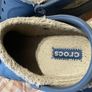 Crocs lined navy blue denim colour  size UK 4 Image 5