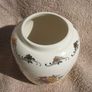 POMANDER VASE (Lord Nelson Pottery) - an attractive earthenware vase (c.1976) Image 6