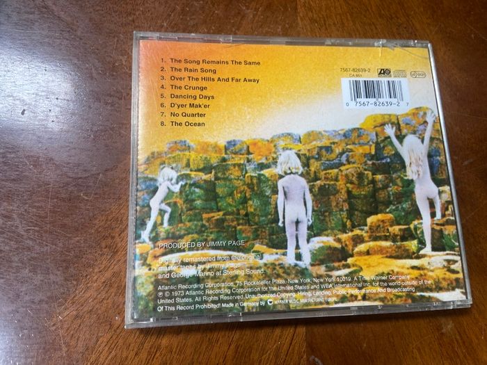 Led Zeppelin Houses of the Holy CD