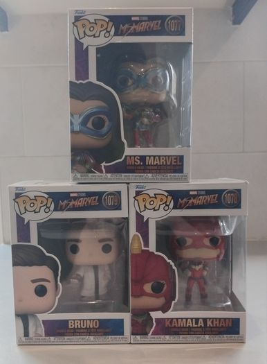 Ms. Marvel Funko Pops