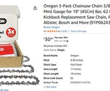 Oregon Chain 91p062x3