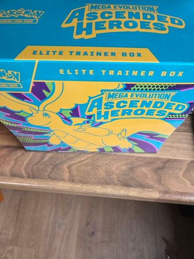 Pokemon Ascended Heroes Elite trainer box