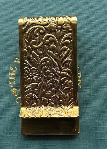 Gold Tone Money Clip