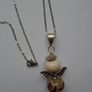 Angel necklace, Jewellery, Necklace. Handmade glass beads,Gift Image 2