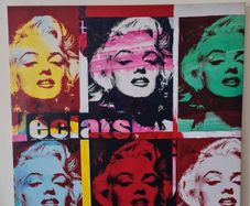 Marilyn Monroe canvas
