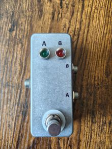 Hand-built Passive A/B Guitar Switch Pedal