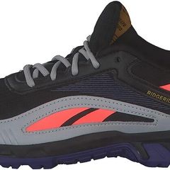Reebok Women's Ridgerider 6 Sneaker, Core Black/ Bold Purple/ Orange Flare, 4.5 UK, 37.5 EU