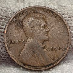 USA United States 1910 Lincoln Wheat Penny Cent Coin