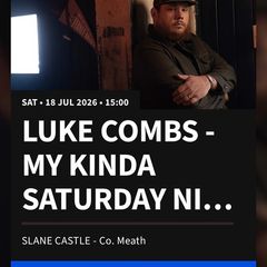 2 Luke Combs Tickets