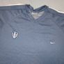 FREE POST Vintage Leeds United (L) Nike  Jersey Tee Shirt  Soccer Football  Grey England  Large Image 2