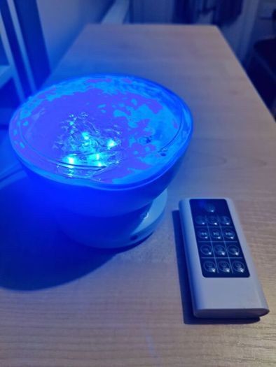 Rotating light with music for baby and RC