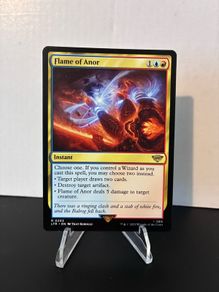 magic the gathering card flame of anor