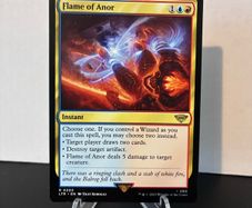 magic the gathering card flame of anor