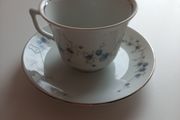 Royal West Germany Vintage China Tea Cups and Saucers (8)
