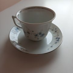 Royal West Germany Vintage China Tea Cups and Saucers (8)