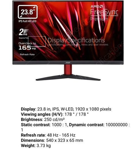 gaming monitor