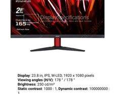 gaming monitor