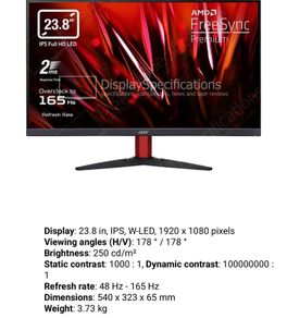 gaming monitor