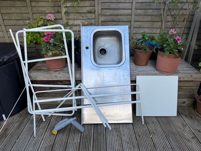 Stainless Steel Kitchen Sink Unit / Kitchenette