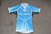 Springboks Sevens South Africa Player Issue Training Rugby Jersey Shirt Rare Free Post