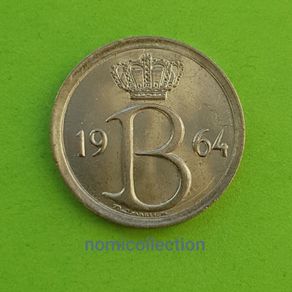 Belgium 1964 year Uncirculated coin.