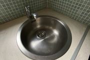 stainless sink