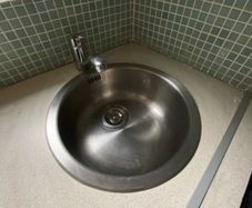 stainless sink