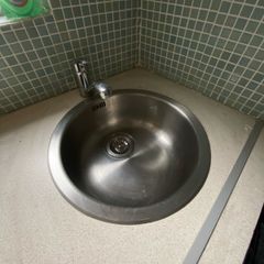 stainless sink