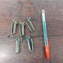 WW2 Brass Army Belt hooks Image 6