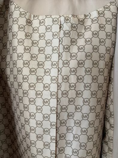 Michael Kors Beige Hooded Jacket