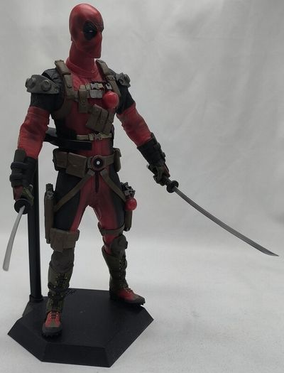 Deadpool Collectible Figurine by Crazy Toys  Mint Condition  Unboxed