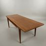 Exquisite Danish Teak Coffee Table Attributed to Johannes Andersen Image 5