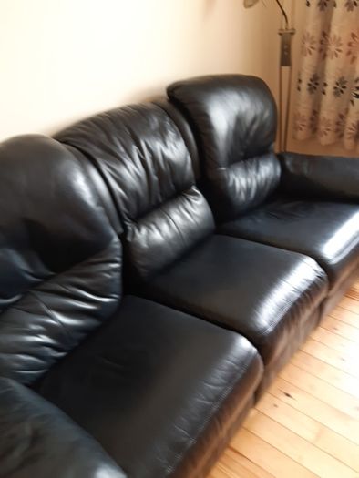 leather sofa