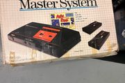 Sega Master System console and games Sonic