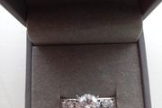 Silver plated ring