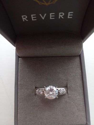 Silver plated ring