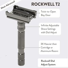 Rockwell T2 Dial Adjustable Safety Razor