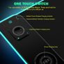 Wireless Charging RGB Gaming Mouse Pad 15W, LED Mouse Mat 800x350x4MM, 10 Light Modes Extra Large Mousepad Non-Slip Rubber Base Computer Keyboard Mat for Gaming (Black-Dual Magnetic) Image 5
