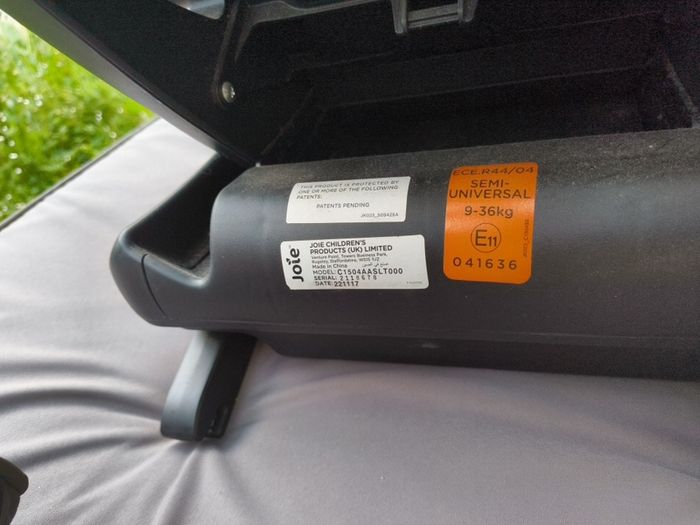 Joie car seats