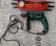 Bosch Drill / Balck and Decker extension lead 2 pin charger