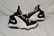 nike air max wavy basketball trainers size 5.5 eu 38.5 black suede in excellent condition